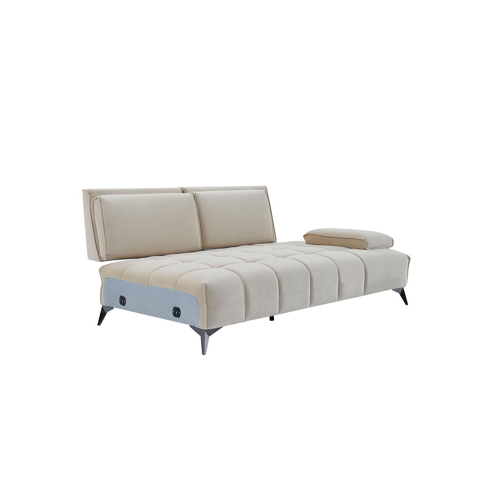 francesco bl right sofa chaise beige stylish 8 sectional