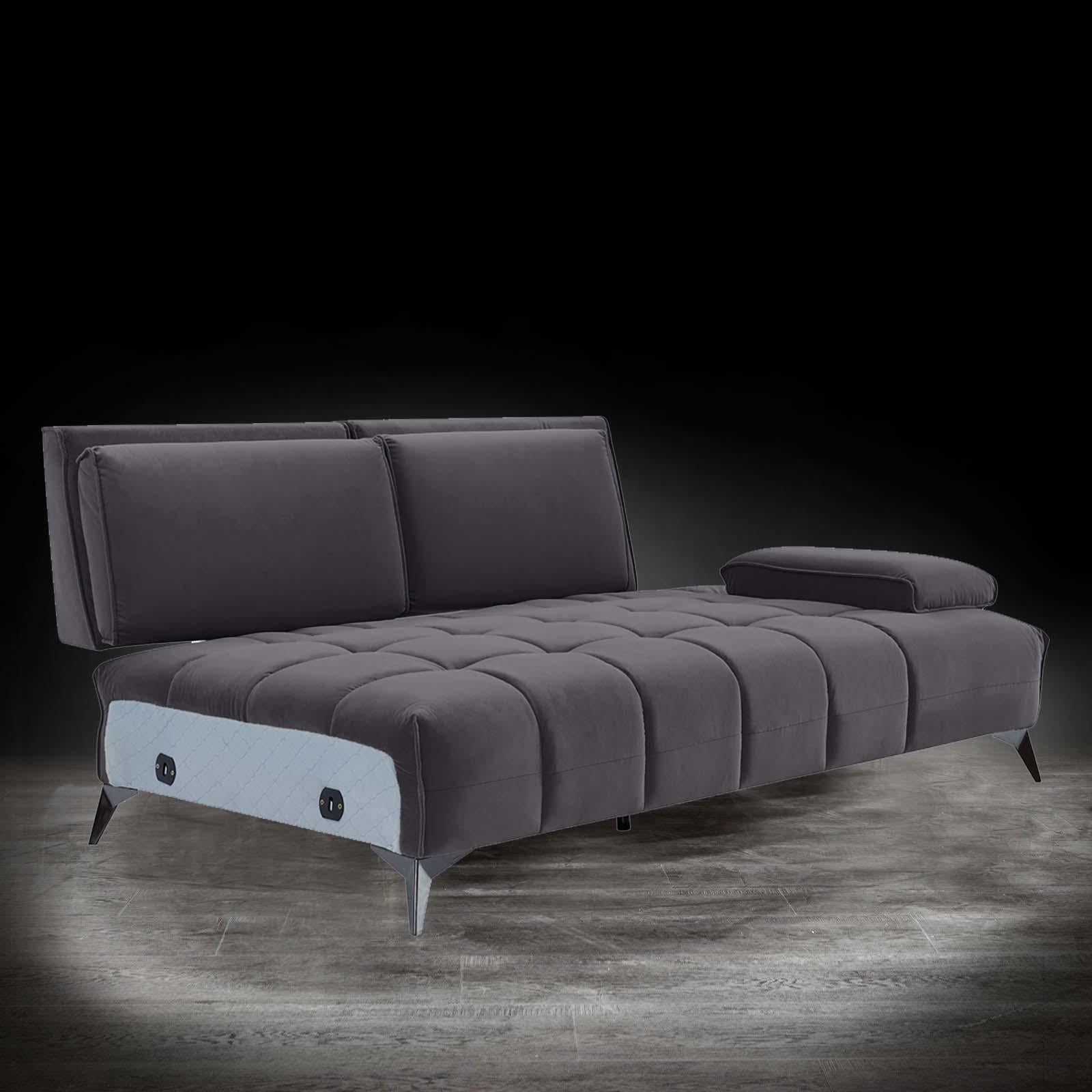 francesco bl right sofa chaise dgr modern sectional