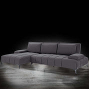 francesco bl right sofa chaise dgr stylish sectional