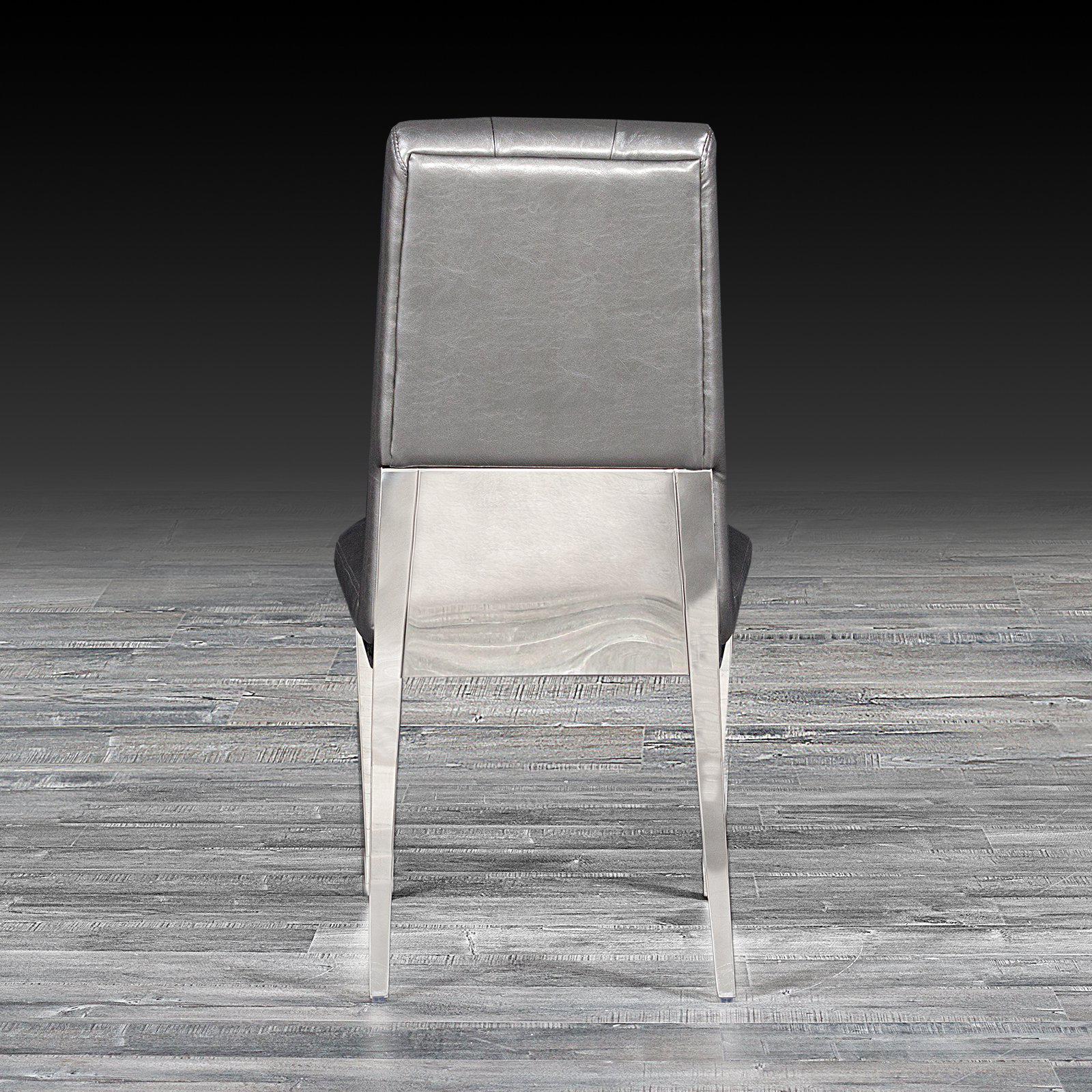 frida gray luxury dining chair