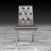 frida gray modern dining chair