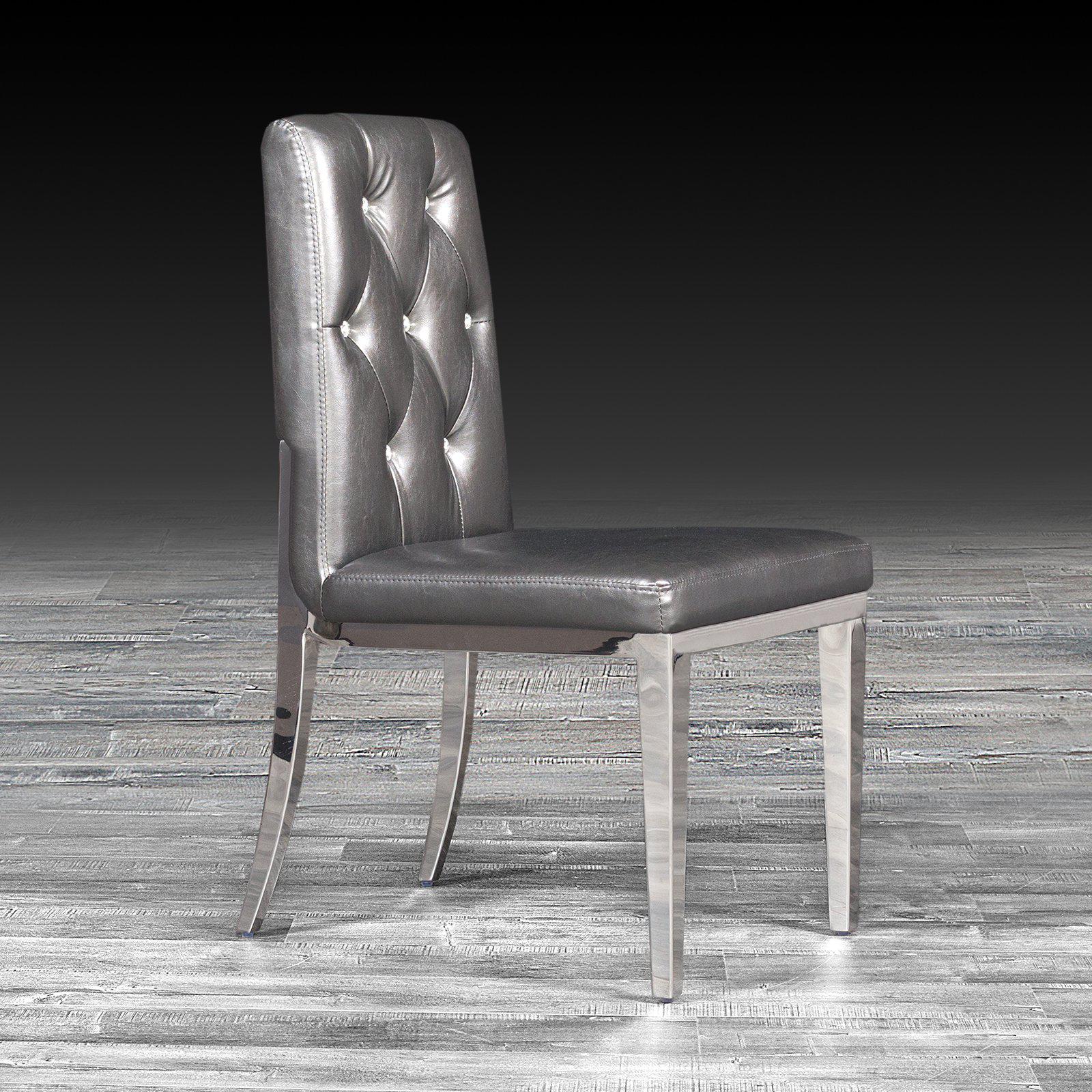 frida gray stylish dining chair