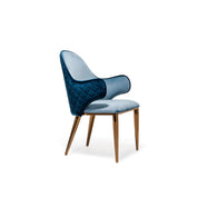 gia rg blue modern 7 dining chair