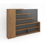 gianluca brown cabinet storage