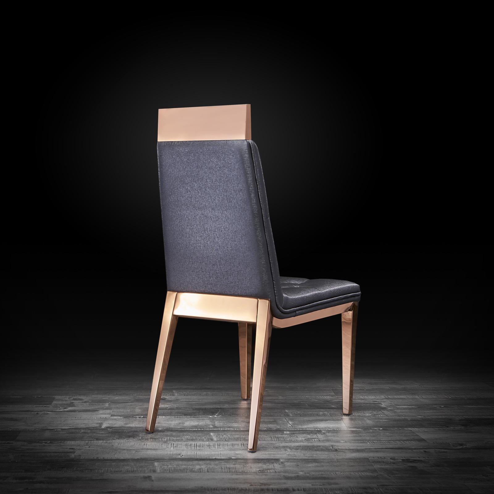 gianna rg black roberto grassie dining chair