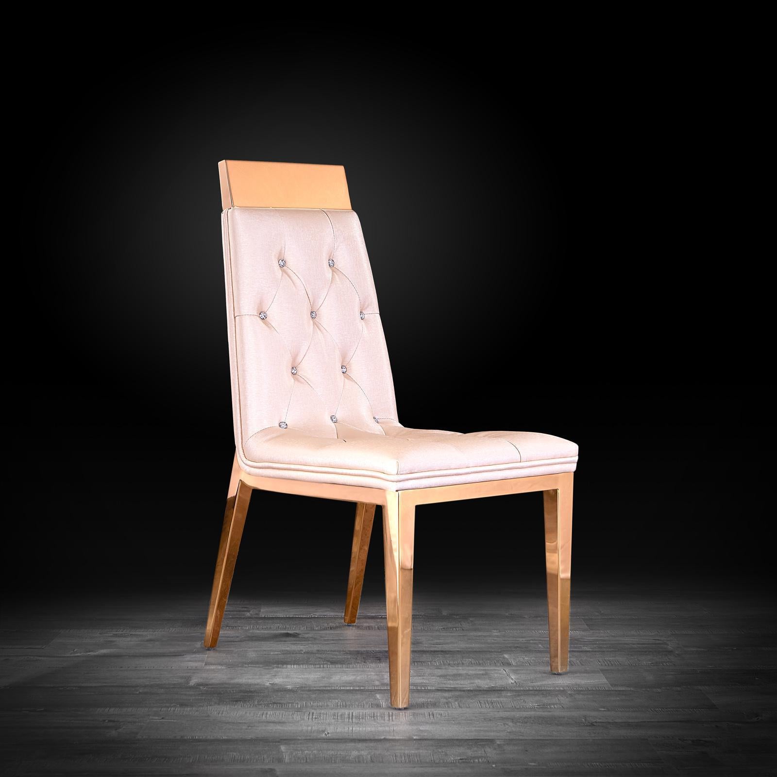 gianna rg oyster stylish dining chair