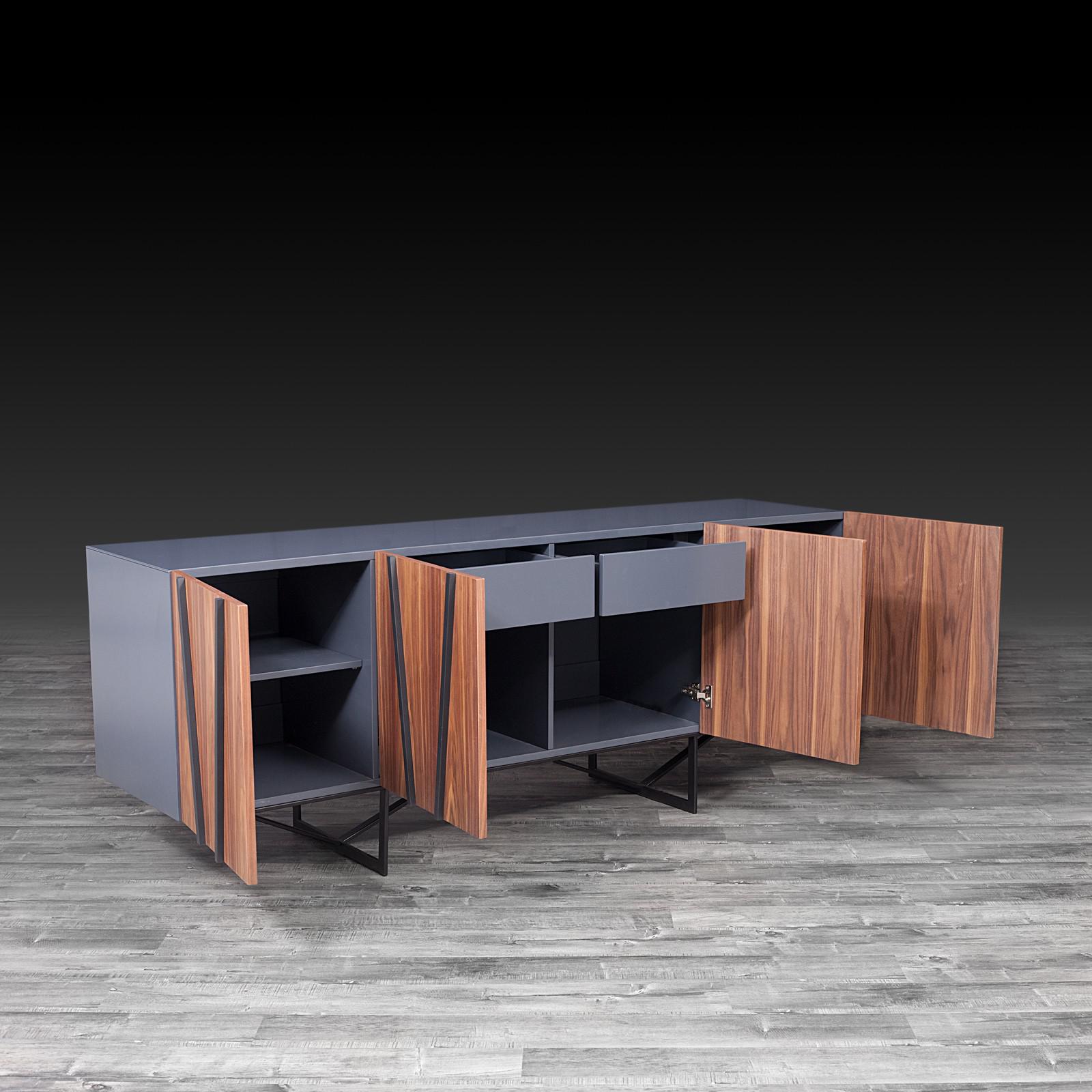 gio walnut allamoda buffet