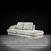 giulia chaise ss beige luxury sofa set