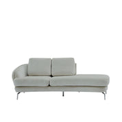 giulia chaise ss beige modern 8 sofa set