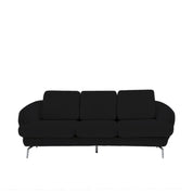 giulia chaise ss black stylish 7 sofa set