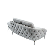 giulia chaise ss light gray allamoda 8 sofa set