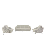 giulia sofa ss beige modern 9 sofa set