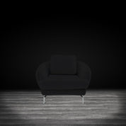 giulia sofa ss black modern 1 sofa set