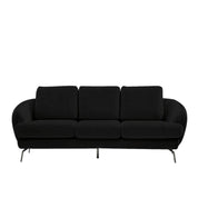 giulia sofa ss black sofa set