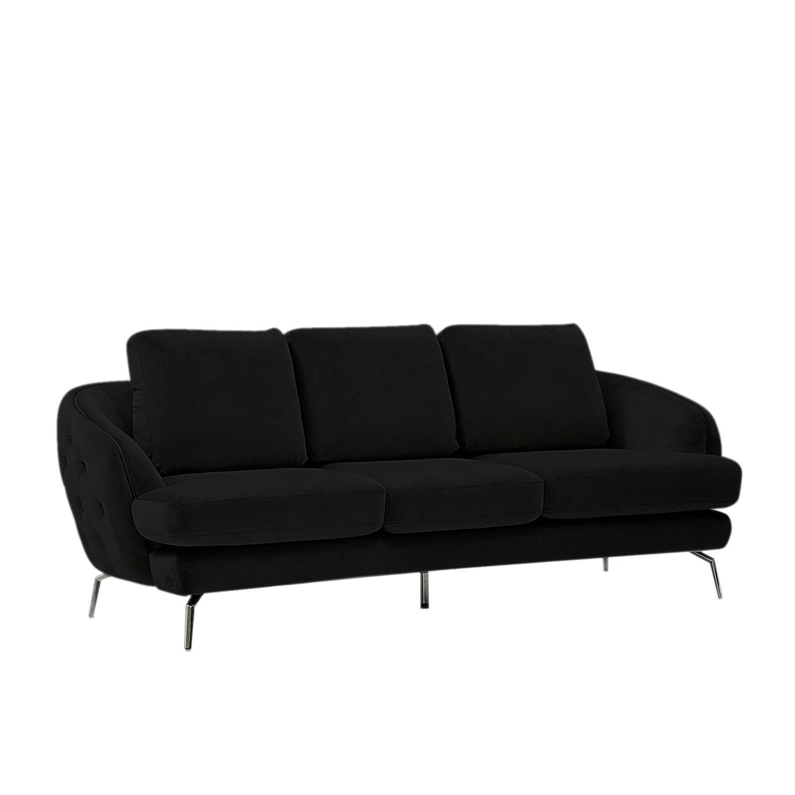 giulia sofa ss black stylish 7 sofa set