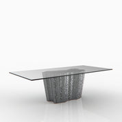 Glacier Silver Dining Table