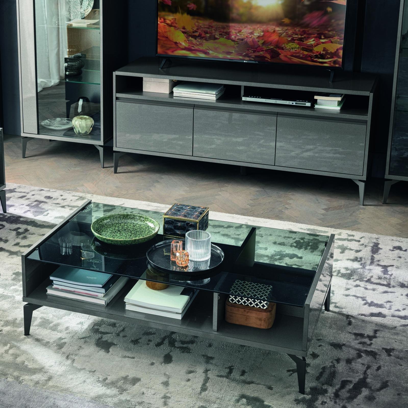 Graphite Rectangular Coffee Table