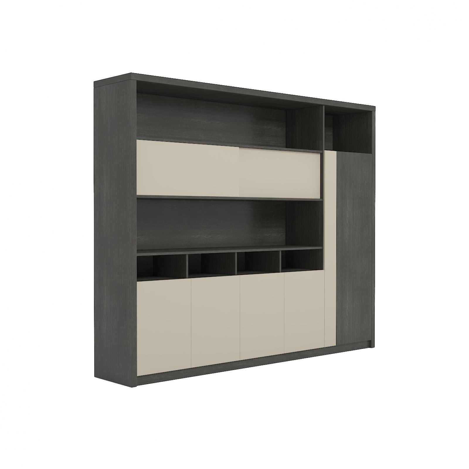 grigio gray cabinet storage