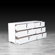 hollywood white allamoda dresser