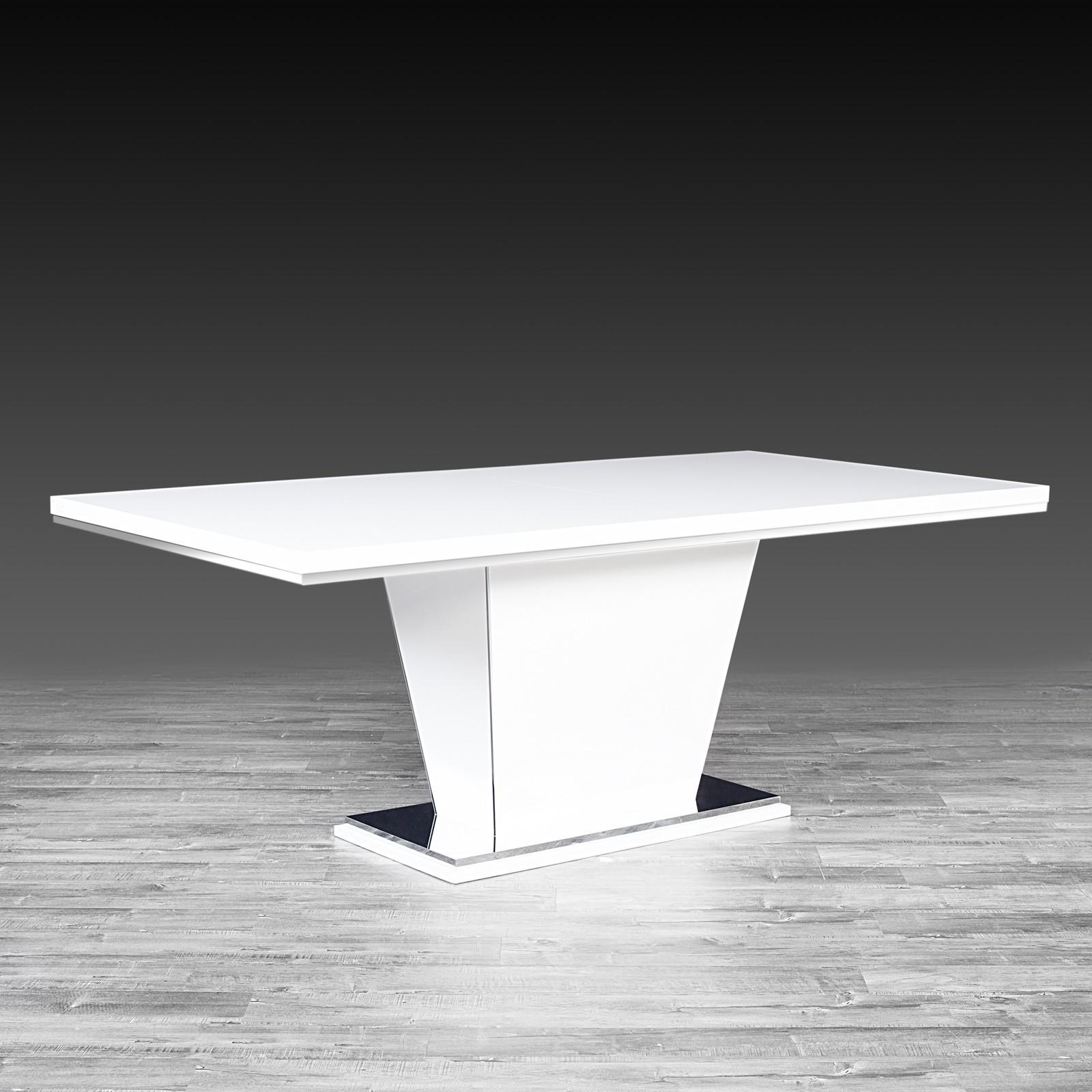 hollywood white la dining table