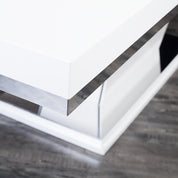 hollywood white luxury dining table