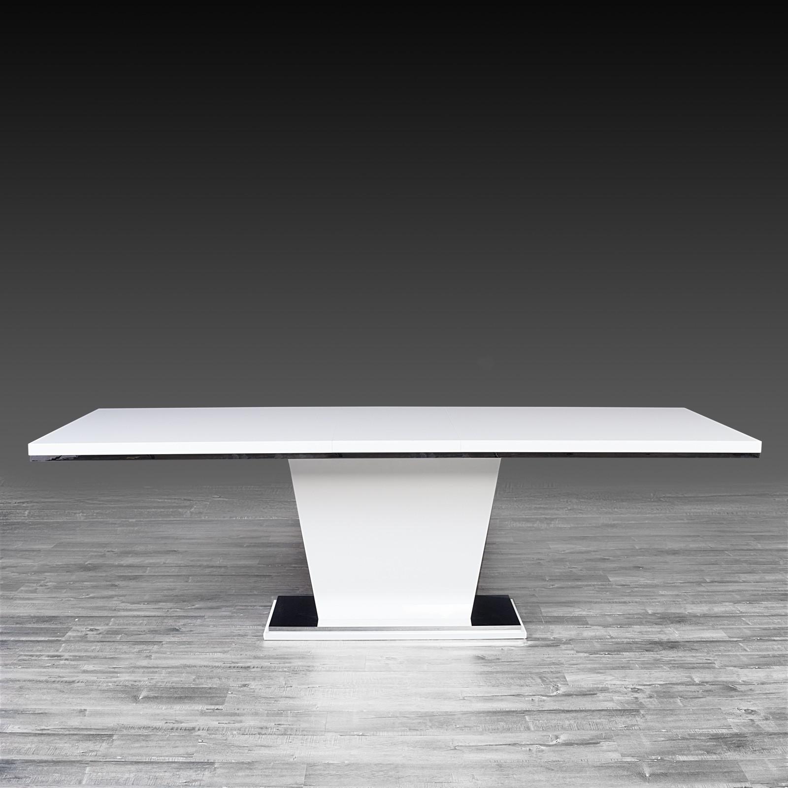 hollywood white modern dining table