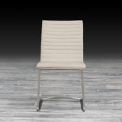 horizon beige modern dining chair