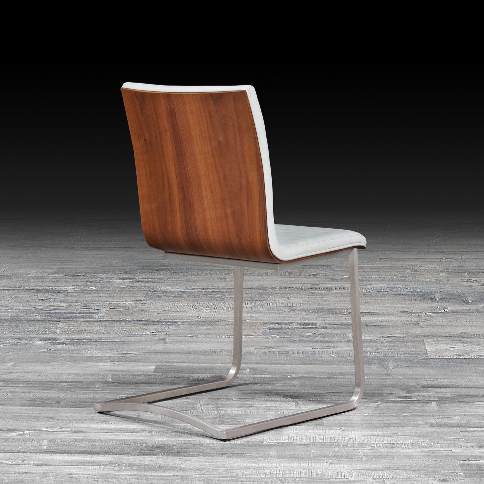 horizon white la dining chair