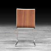 horizon white luxury dining chair