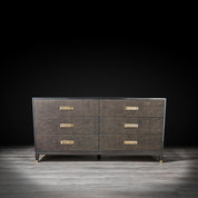 il lusso shagreen modern dresser