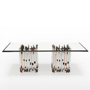 illusion rect sqb ss dining table