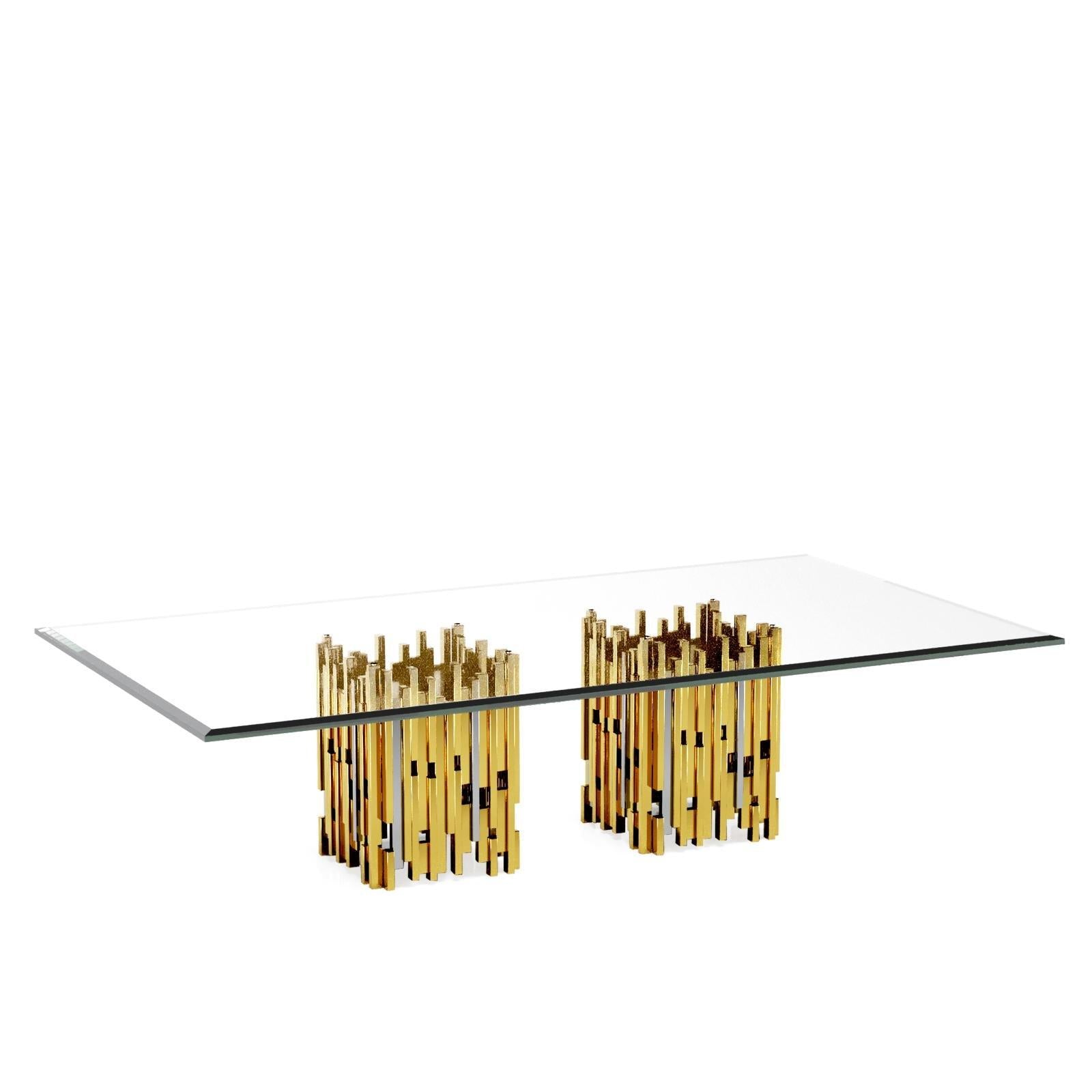 illusion rect sqb tgss stylish 7 dining table