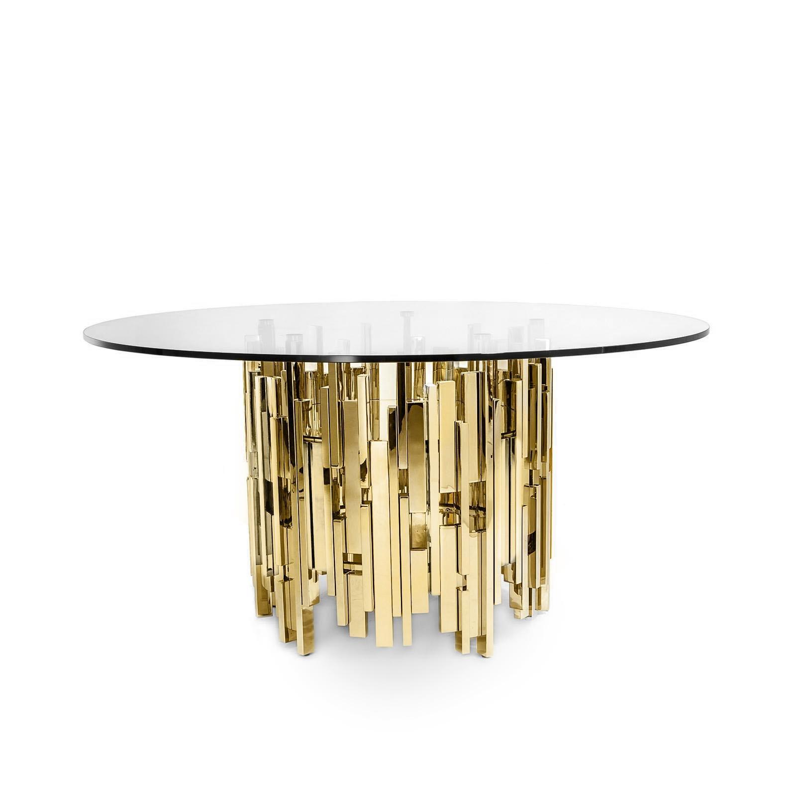 illusion round all tgss dining table