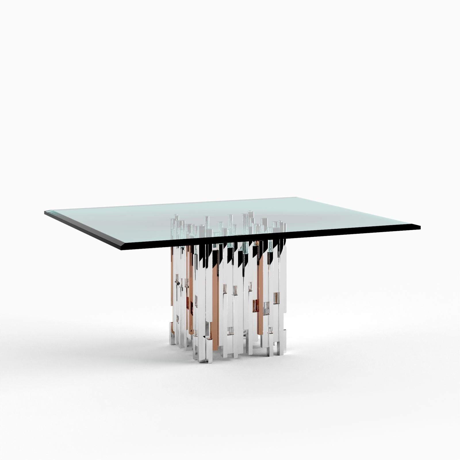 illusion square ss rgss dining table