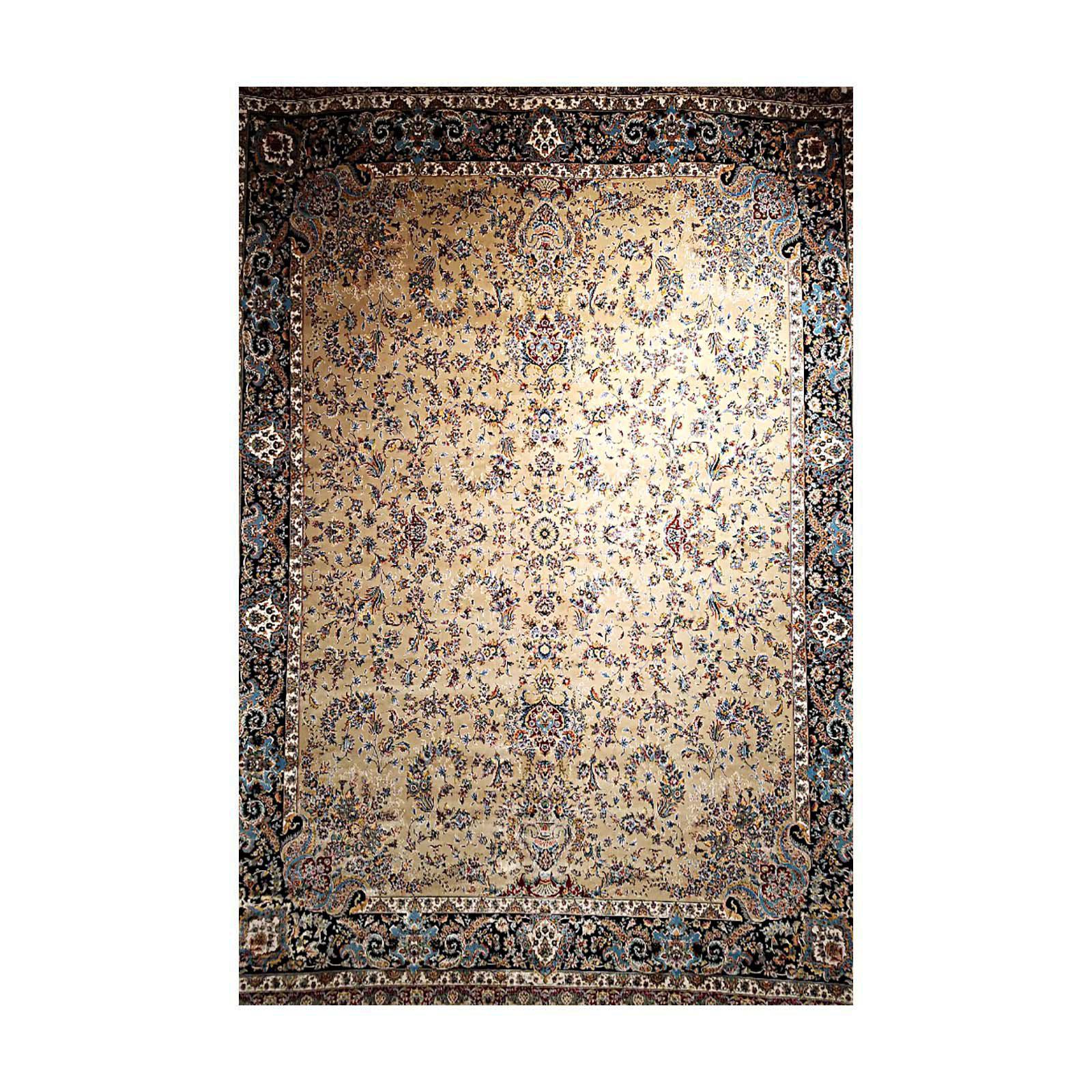 isfahan beige rug