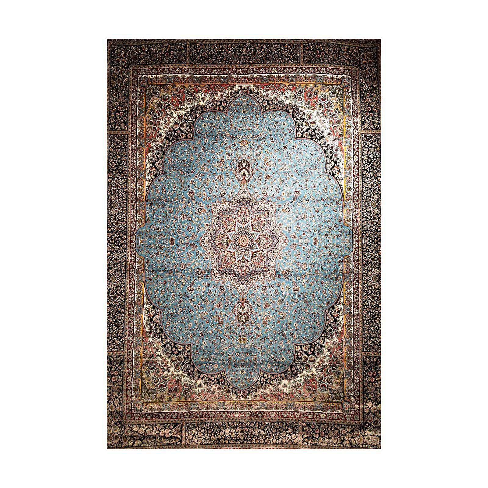 isfahan blue rug