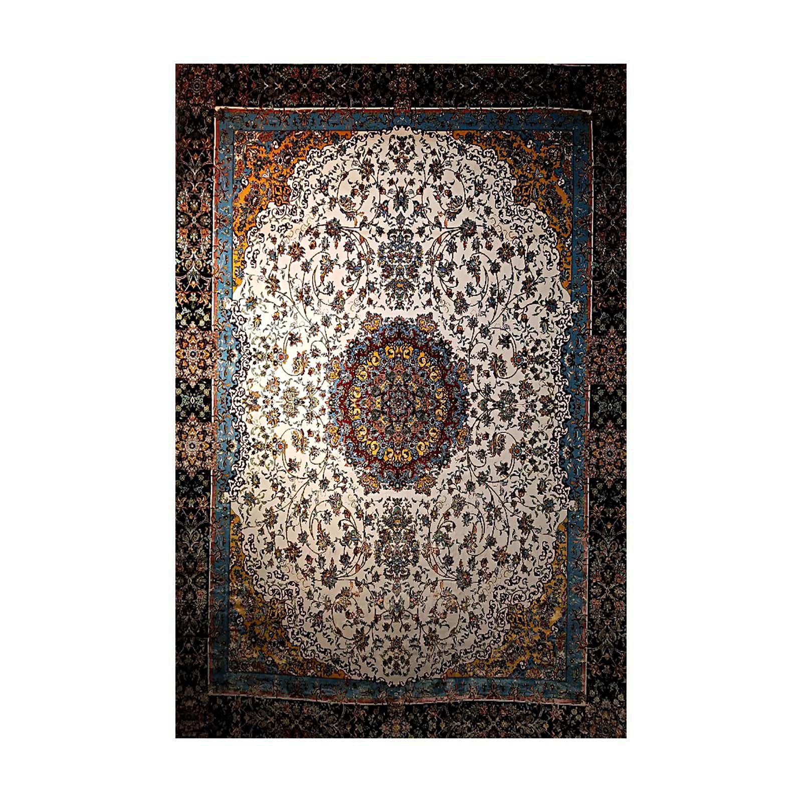 isfahan cream rug