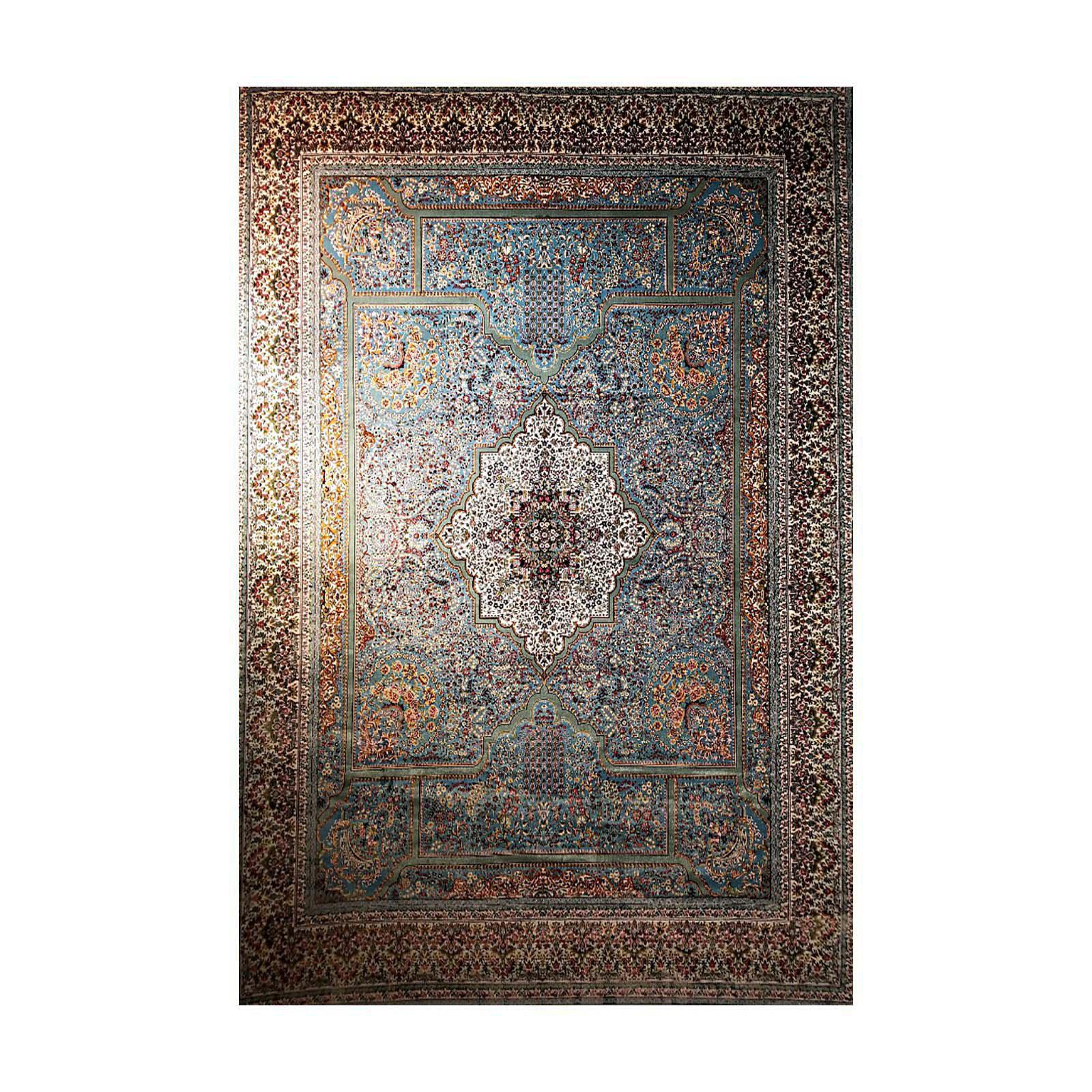 isfahan vin blue rug