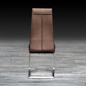 kassandra brown luxury dining chair