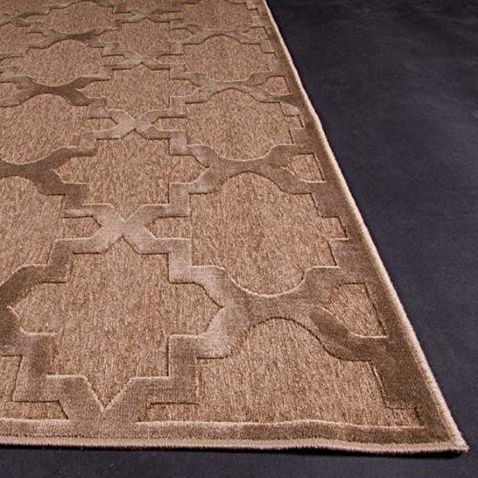 kassandra taupe modern rug