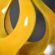 laura yellow modern sculpture