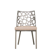 levine beige dining chair