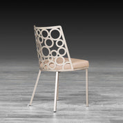 levine beige la dining chair