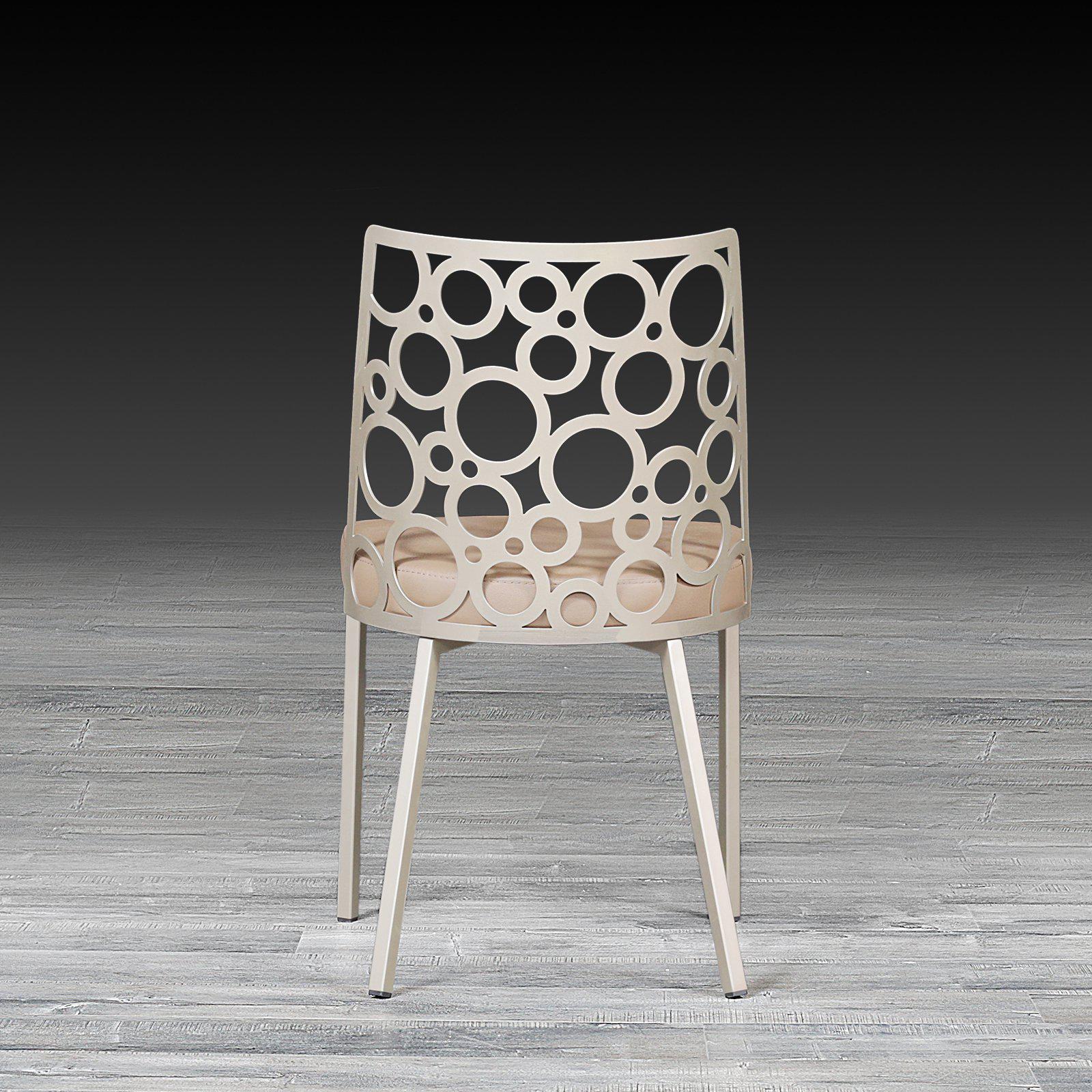 levine beige luxury dining chair