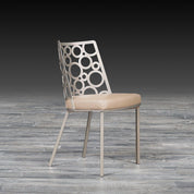 levine beige stylish dining chair