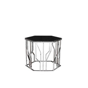 lorensia large silver end table