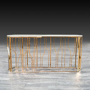 lorensia lg rg marble modern console table