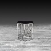 lorensia silver stylish end table