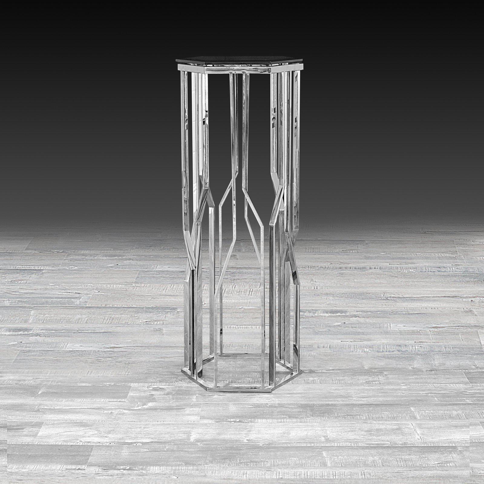 lorensia silver stylish flower stand