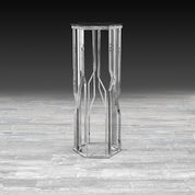 lorensia silver stylish flower stand